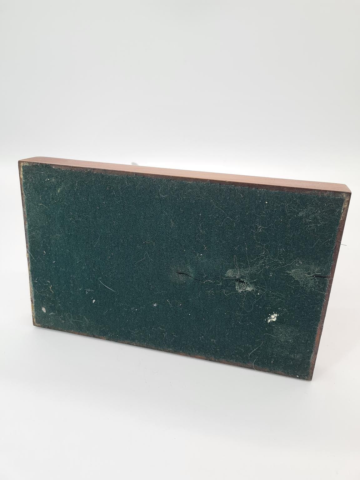 Model rakiety pamiątkowy, srebrny, metal, ZSRR, lata 70. - 205956