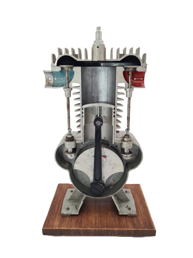 Naukowy model silnika, lata 60. XX wieku - WYMIARY