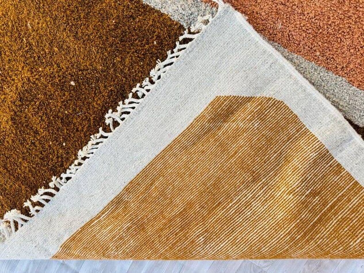 Ręcznie tkany dywan 150x250 cm, wełna, multikolor, Maroko - 206556