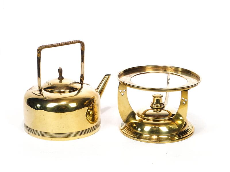 Buliera Art Nouveau, mosiądz złocisty, WMF, Niemcy, początek XX w. - 206121