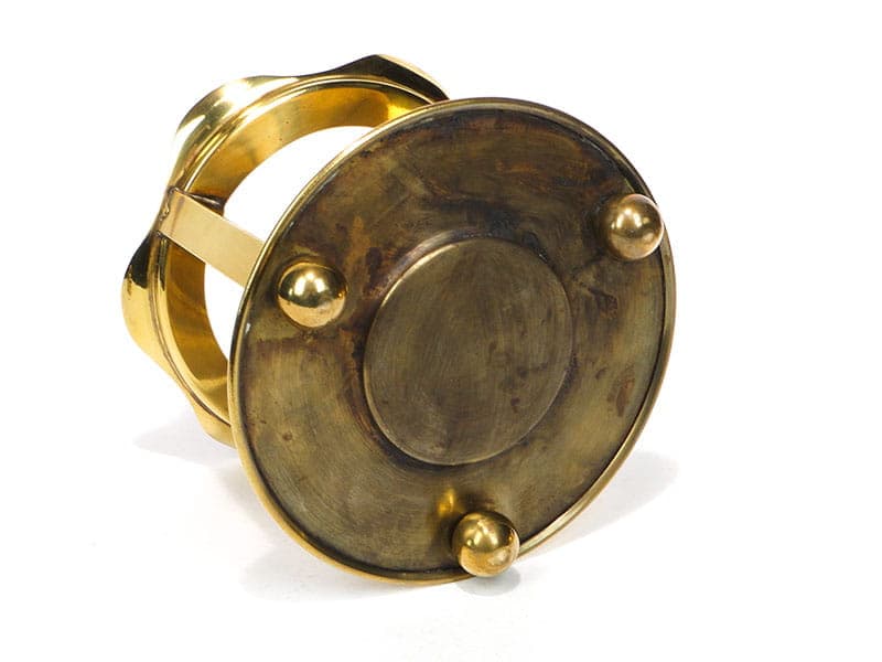 Buliera Art Nouveau, złocisty mosiądz, Niemcy, początek XX w. - 206161