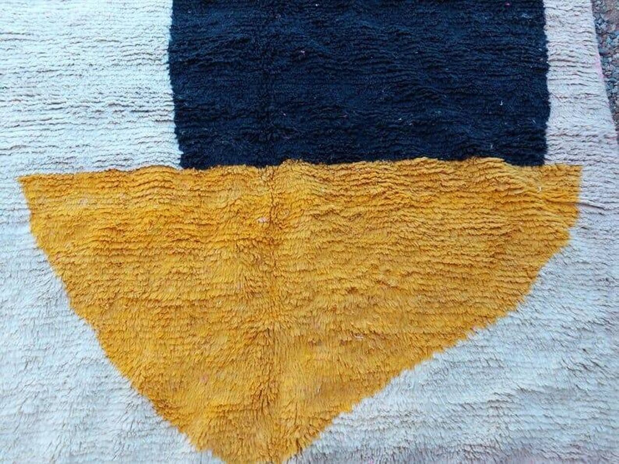 Ręcznie tkany dywan 200x300 cm, wełna, multikolor, Maroko - 206480