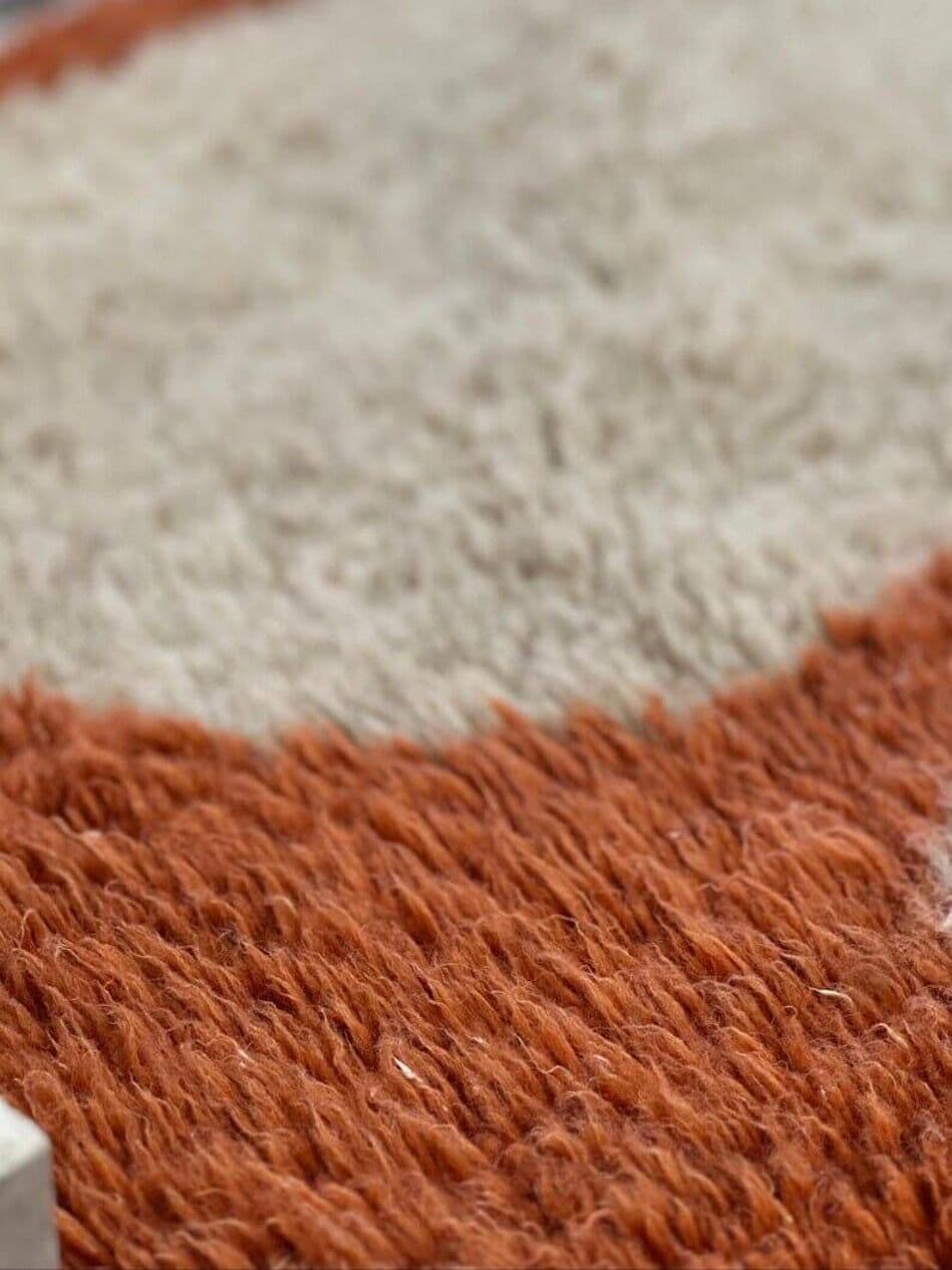 Ręcznie tkany dywan 200x300 cm, wełna, multikolor, Maroko - 206419