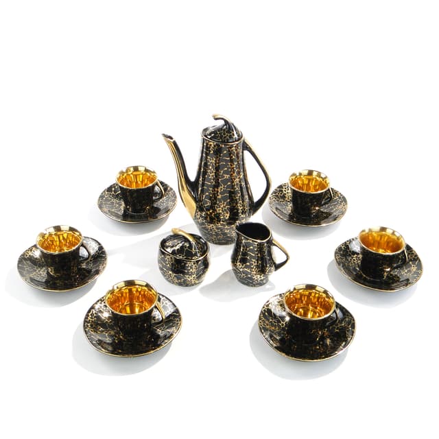 Serwis kawowy Chodzież, lata 60. - WYMIARY