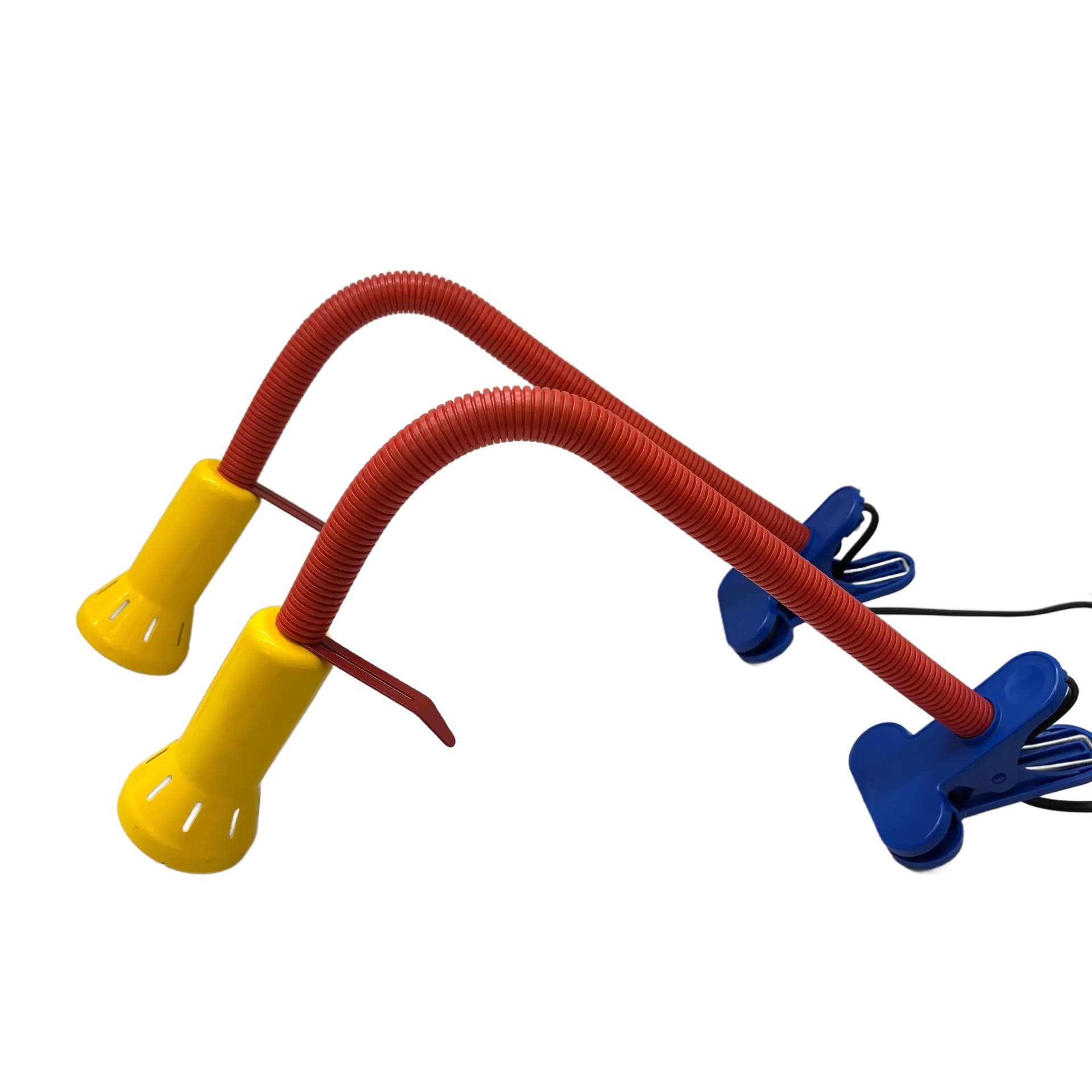 Kolorowe kinkiety ścienne w stylu Memphis, Brilliant Leuchten, Niemcy, lata 90.