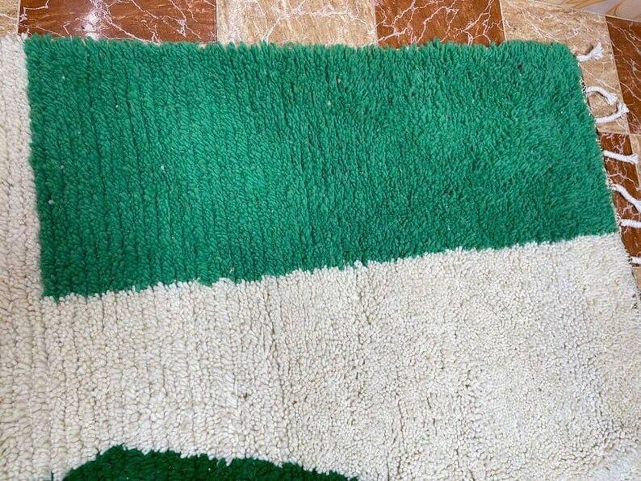 Ręcznie tkany dywan 150x250 cm, wełna, multikolor, Maroko - 208236