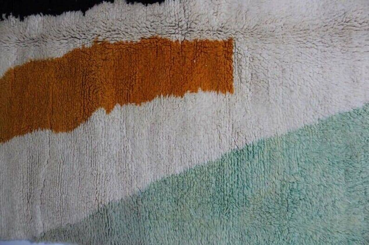 Ręcznie tkany dywan 150x250 cm, wełna, multikolor, Maroko - 208210