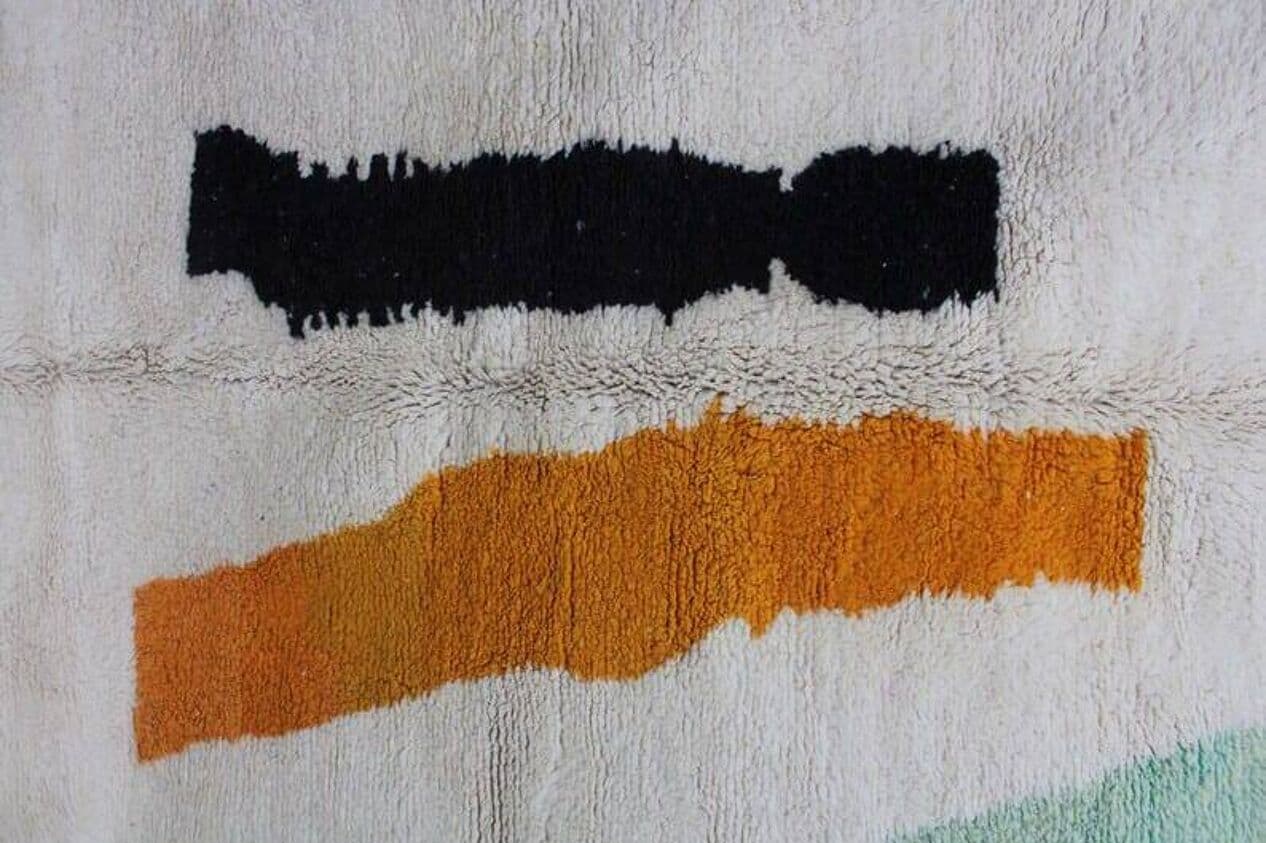 Ręcznie tkany dywan 150x250 cm, wełna, multikolor, Maroko - 208212