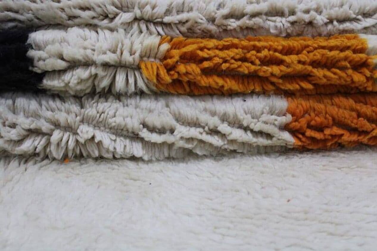 Ręcznie tkany dywan 150x250 cm, wełna, multikolor, Maroko - 208214