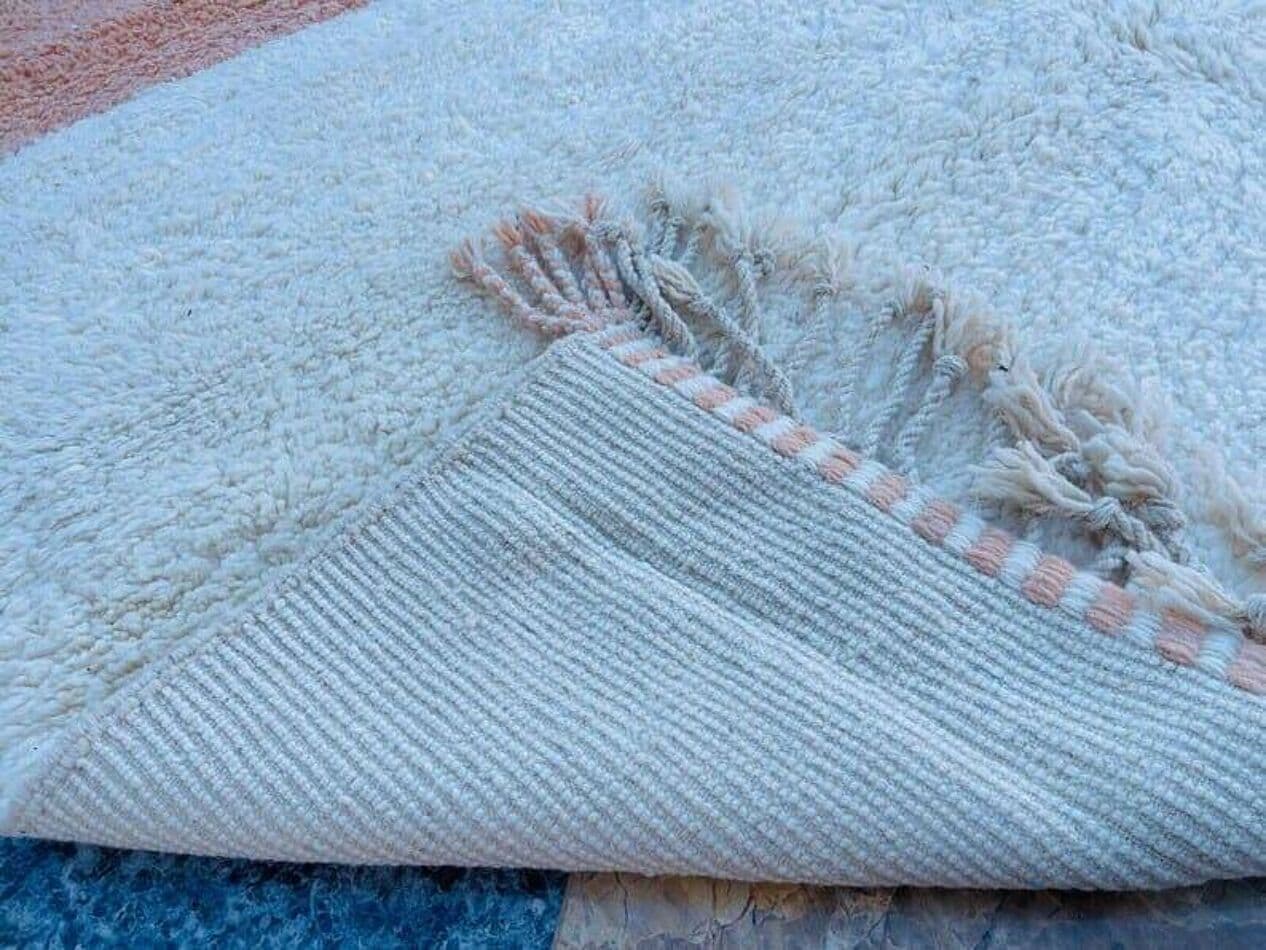 Ręcznie tkany dywan 200x300 cm, wełna, multikolor, Maroko - 208172