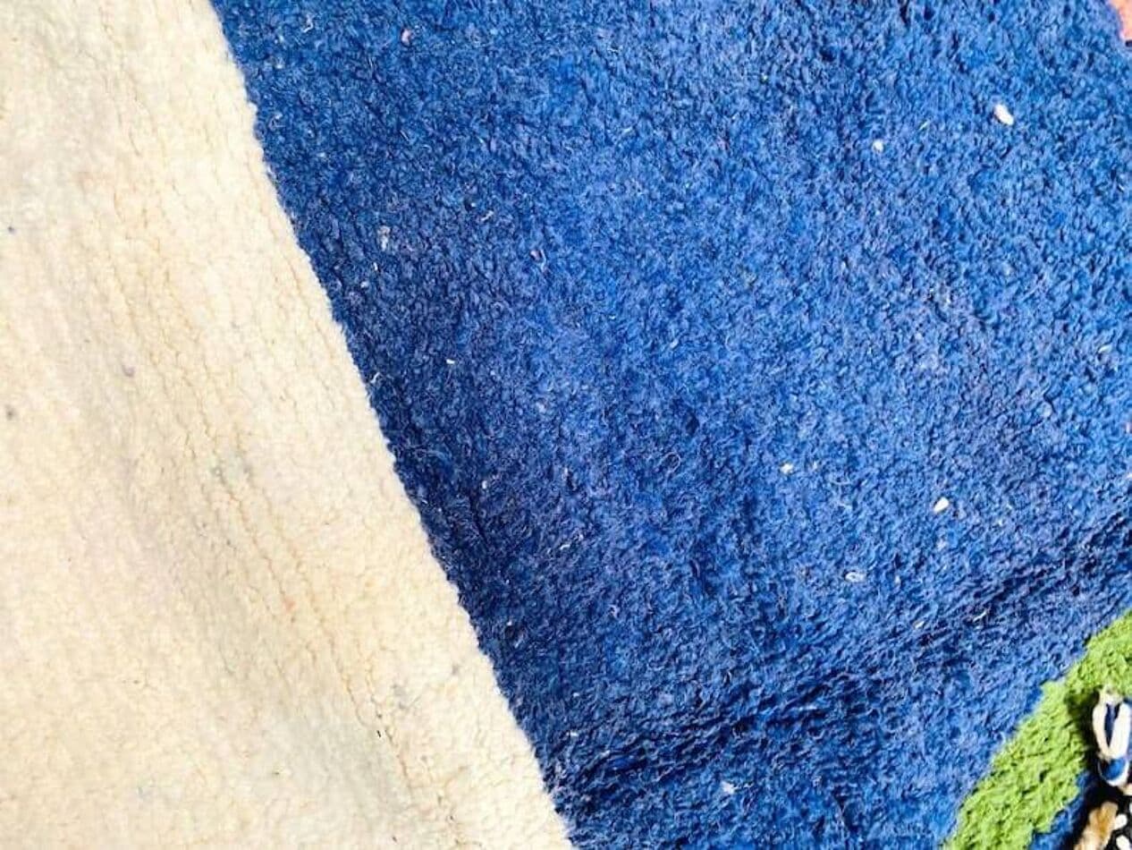 Ręcznie tkany dywan 200x300 cm, wełna, multikolor, Maroko - 208146