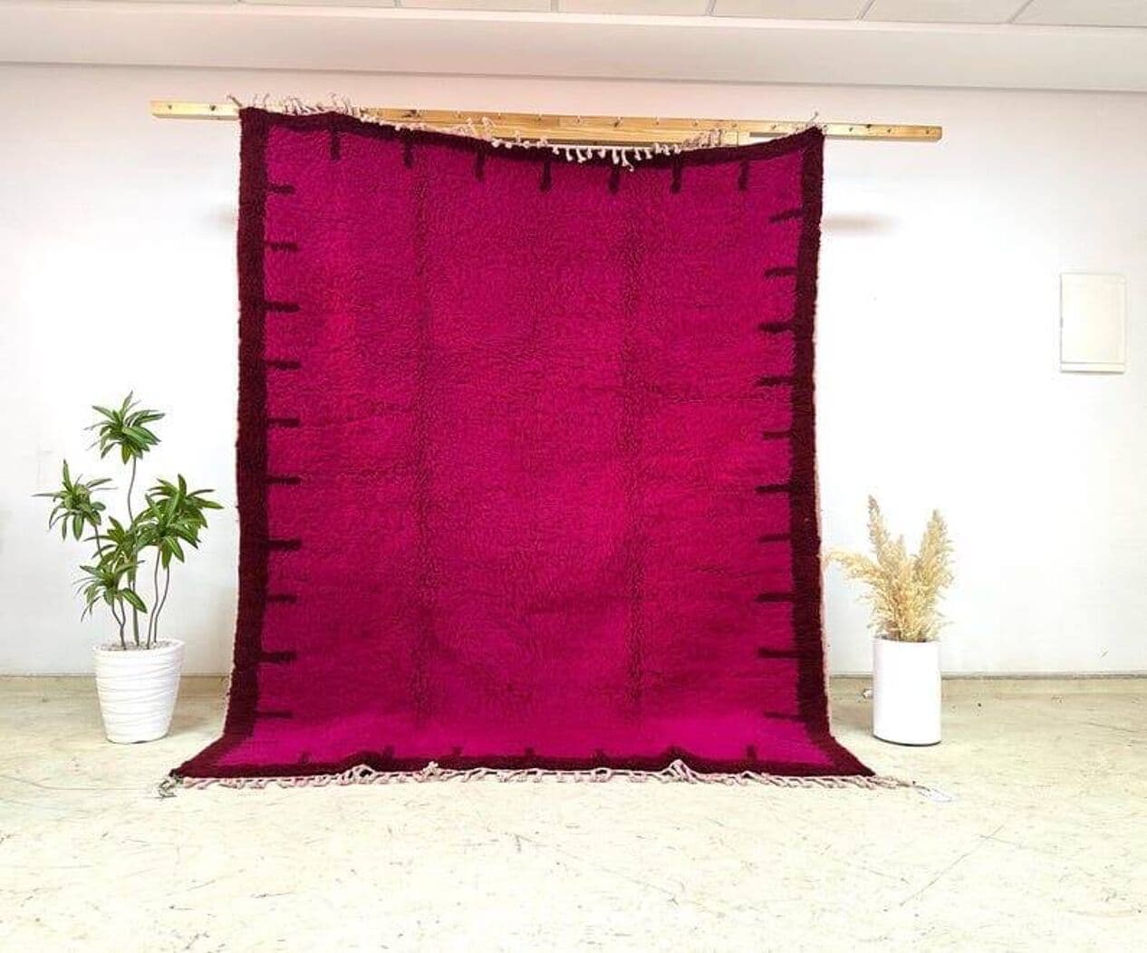 Ręcznie tkany dywan 150x250 cm, wełna, multikolor, Maroko - 208134