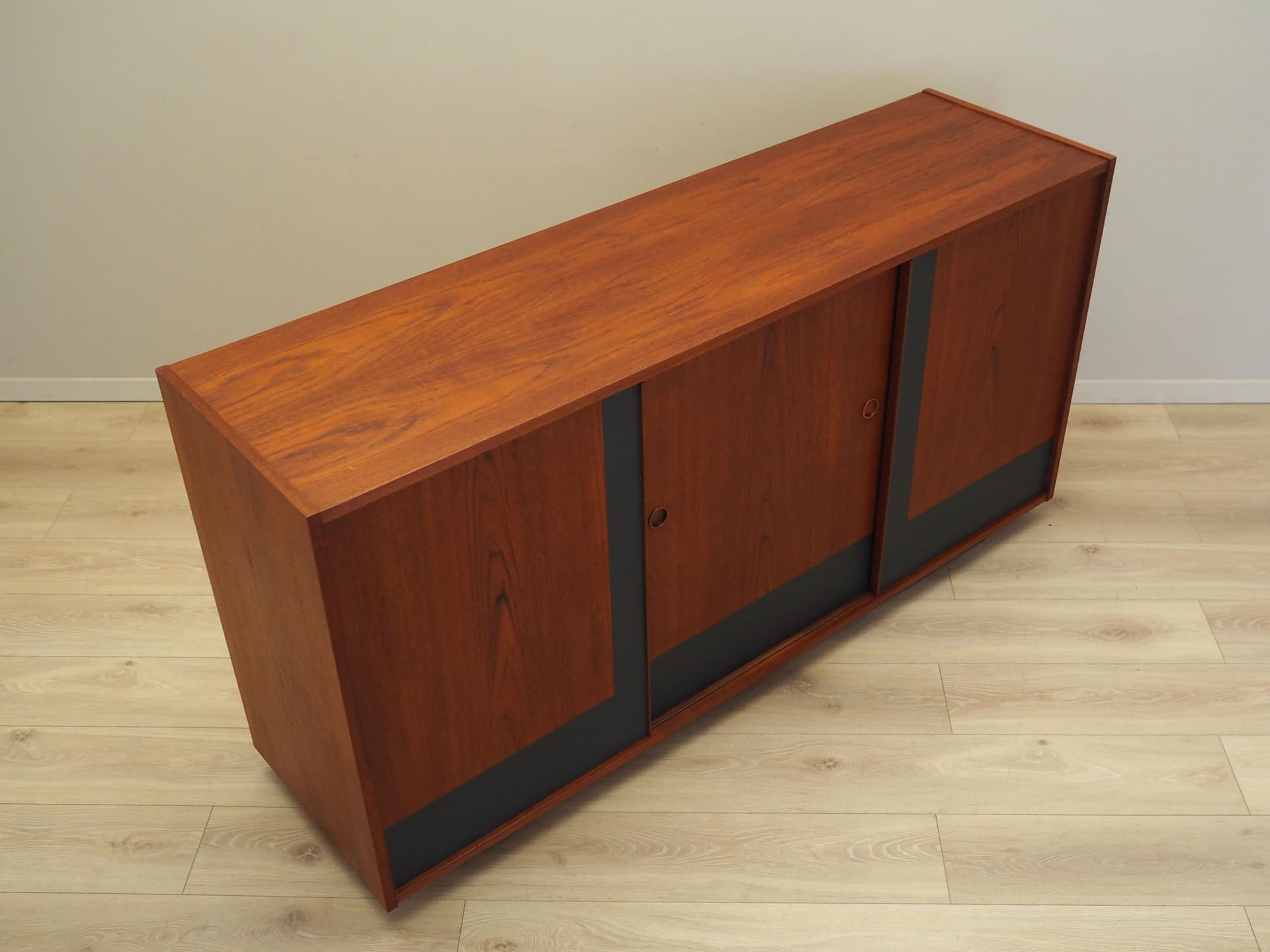 Sideboard, teak brązowy, Dania, lata 70. - 14973