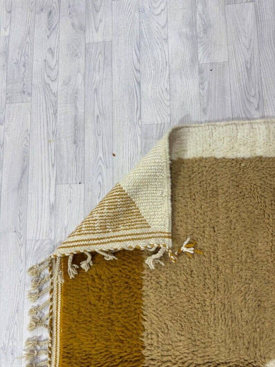 Ręcznie tkany dywan 200x300 cm, wełna, multikolor, Maroko - 208089