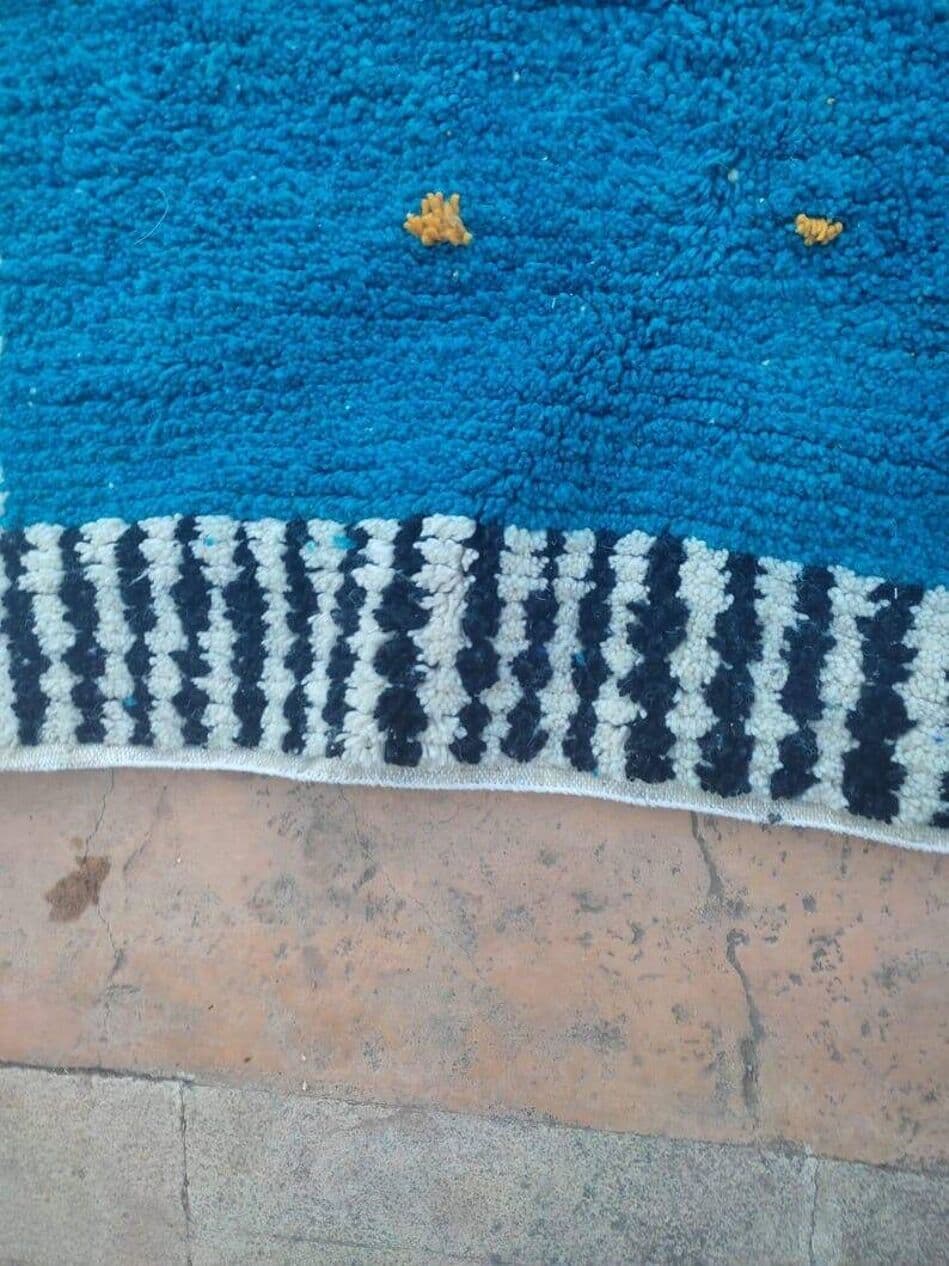 Handmade wool rug 150x250 cm, multicolor, Morocco - 208030