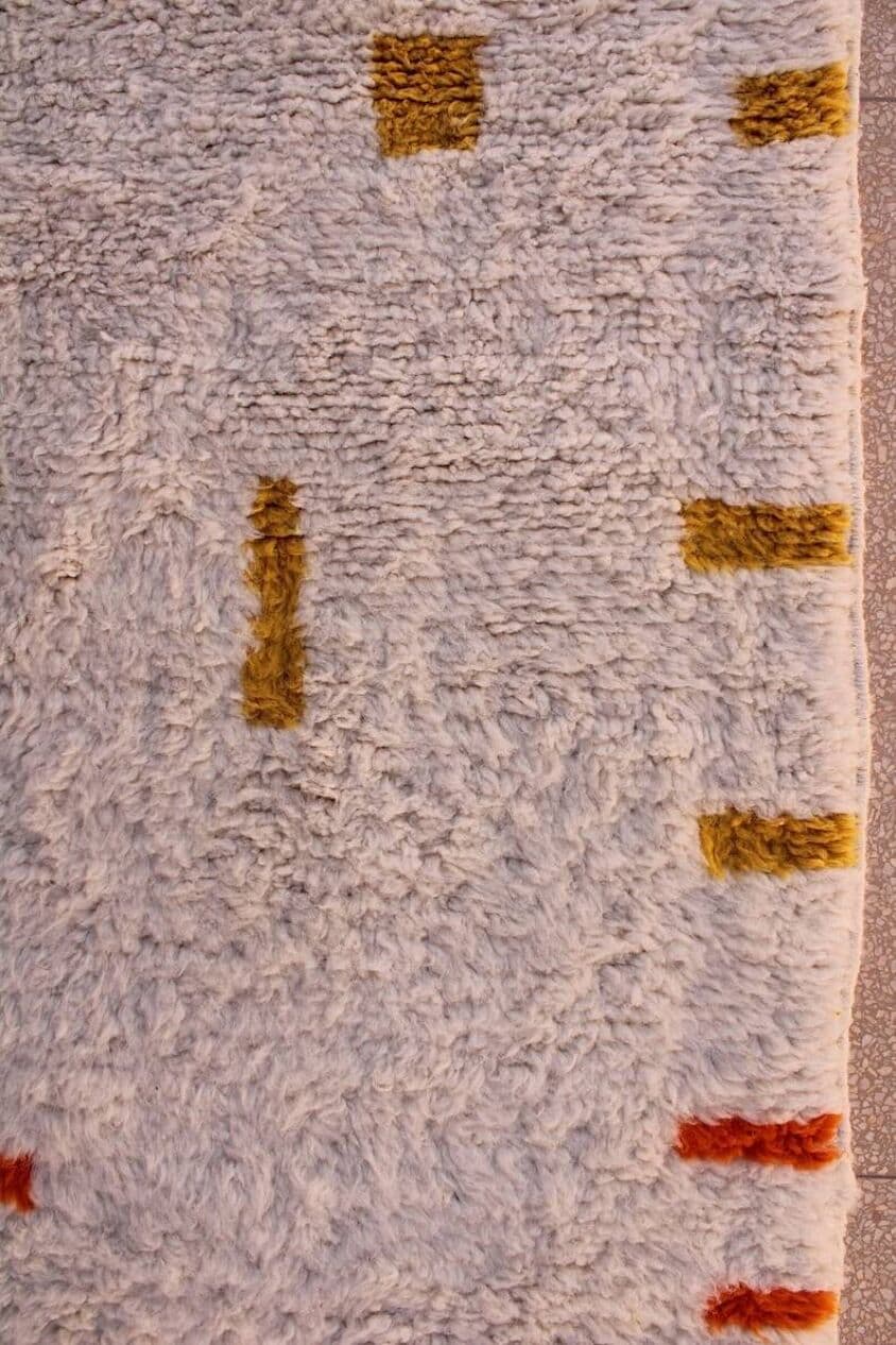 Handwoven rug 150x250 cm, wool, multicolour, Morocco - 207956