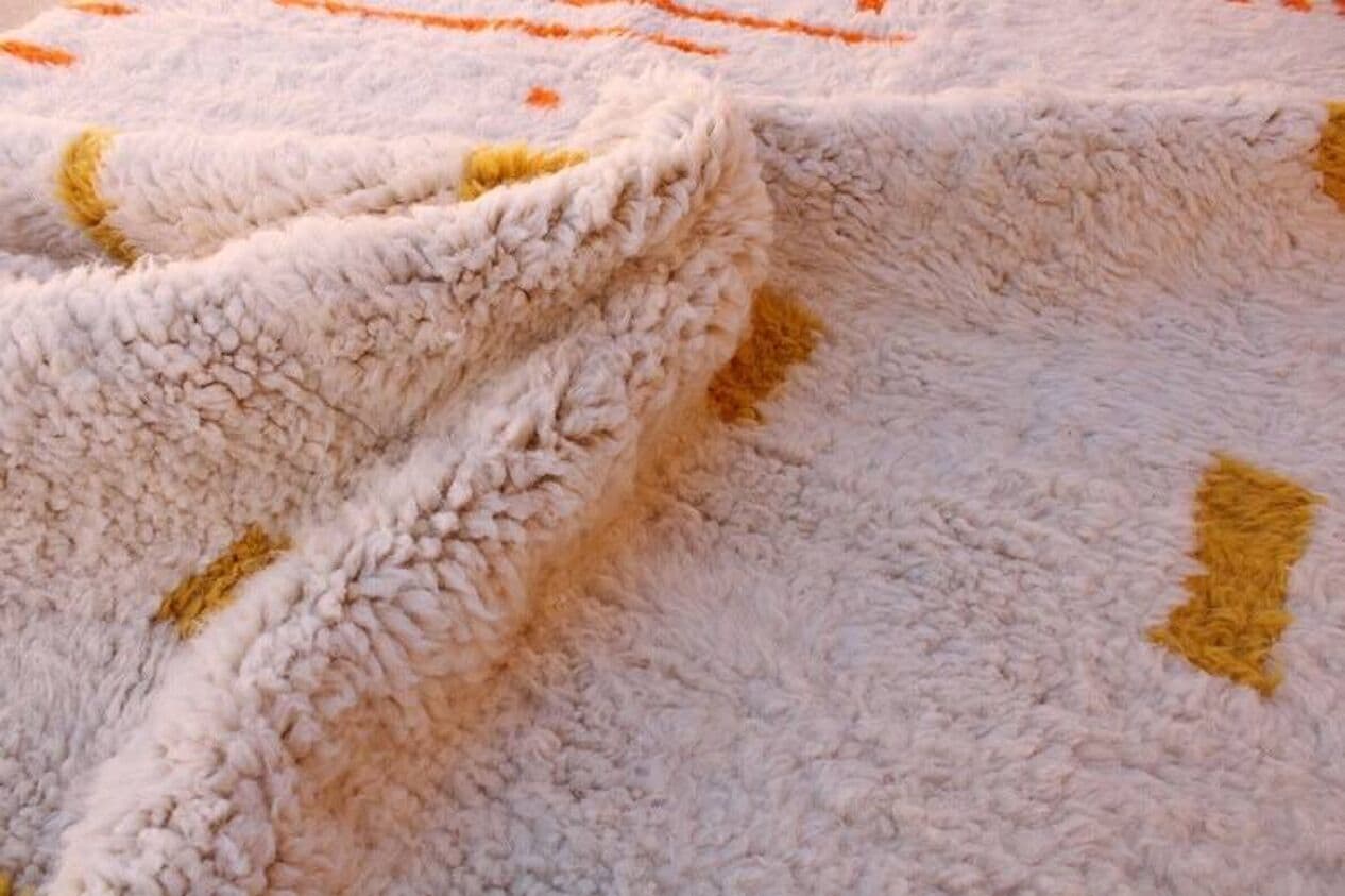 Handwoven rug 150x250 cm, wool, multicolour, Morocco - 207957