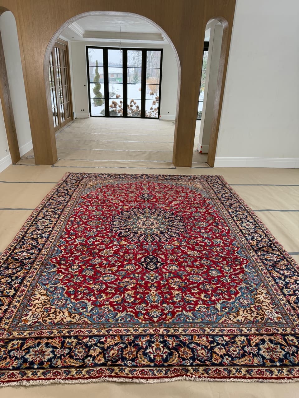 Rug Keshan 380x290 cm, multicolor wool, Iran - 207556