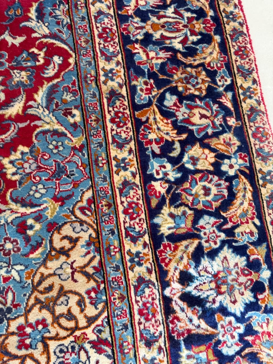 Rug Keshan 380x290 cm, multicolor wool, Iran - 207559