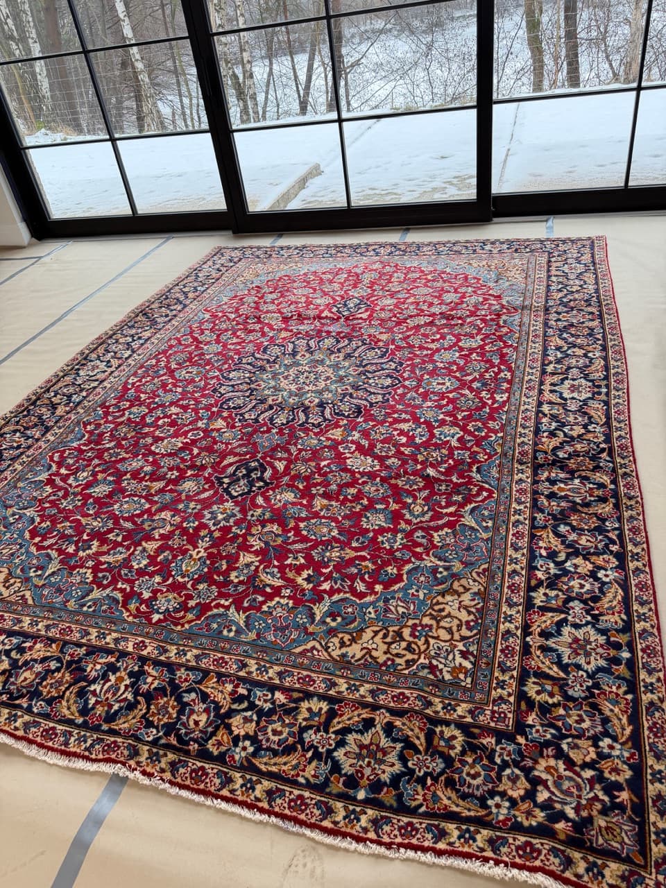 Rug Keshan 380x290 cm, multicolor wool, Iran - 207560