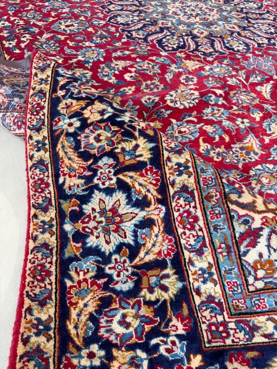 Rug Keshan 380x290 cm, multicolor wool, Iran - 207565
