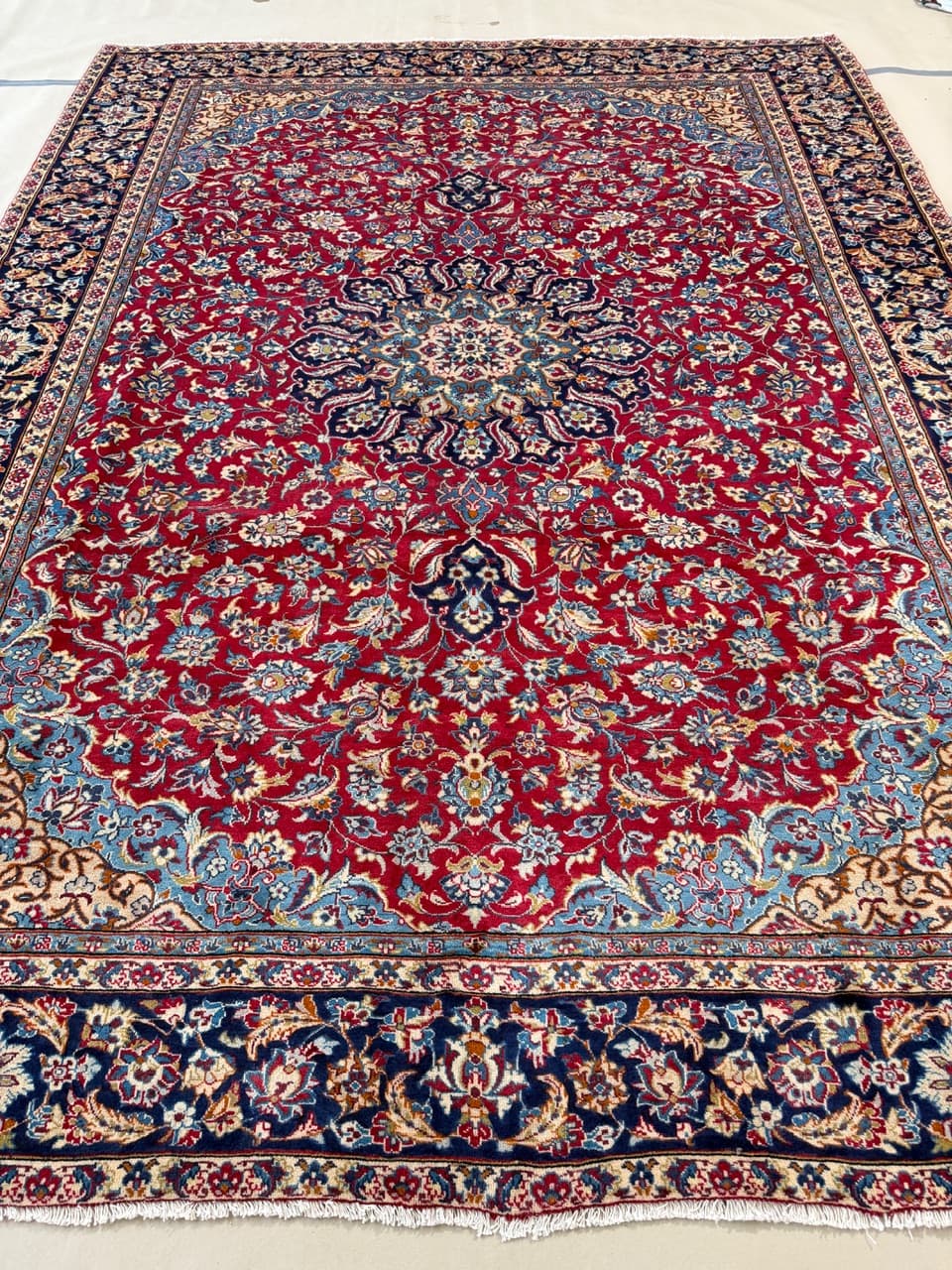 Rug Keshan 380x290 cm, multicolor wool, Iran - 207566
