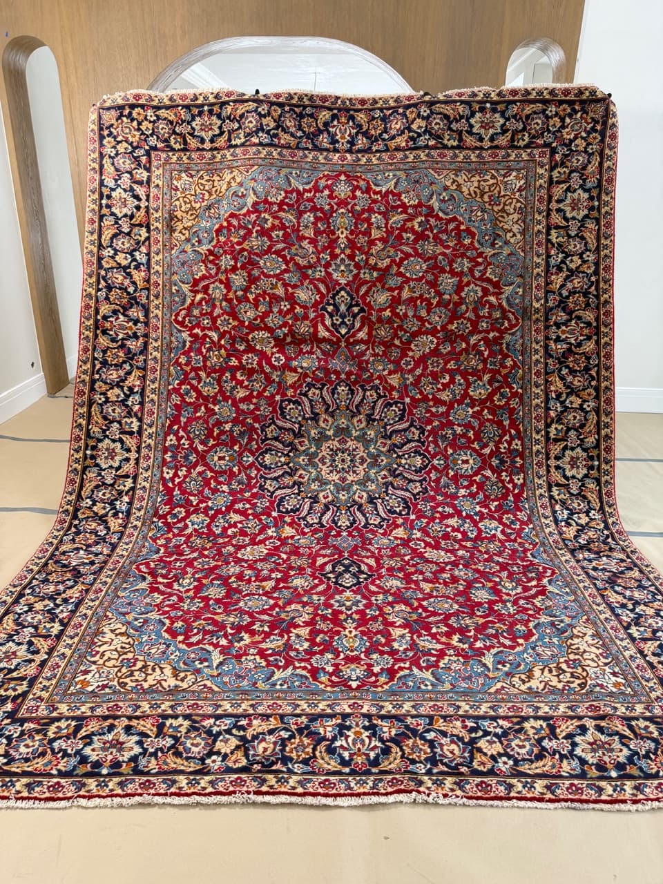 Rug Keshan 380x290 cm, multicolor wool, Iran - 207561