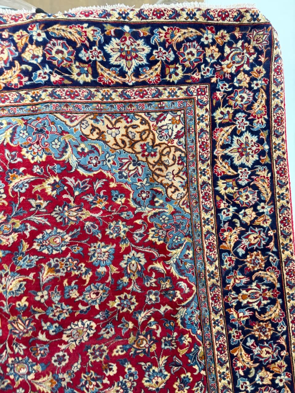 Rug Keshan 380x290 cm, multicolor wool, Iran - 207563