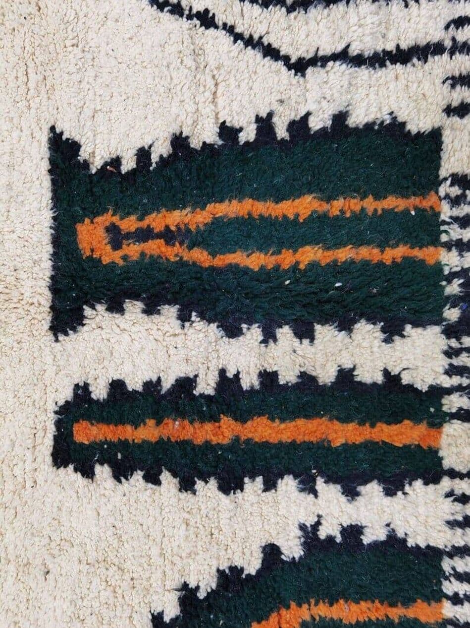 Ręcznie tkany dywan 140x260 cm, wełna, multikolor, Maroko - 207765