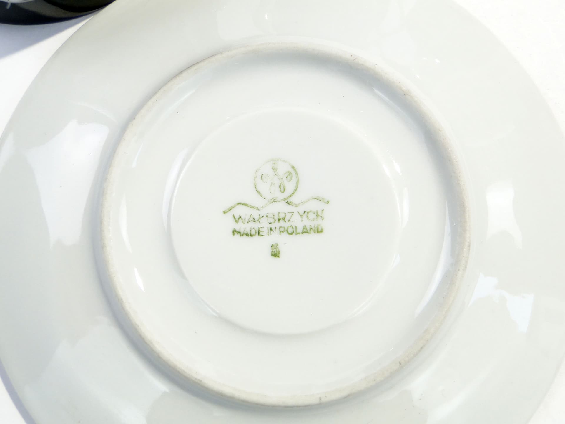 Coffee set Tom, black, porcelain, by J. Steckiewicz, Zakłady Porcelany Stołowej Wałbrzych, Poland, 1950s. - 1509