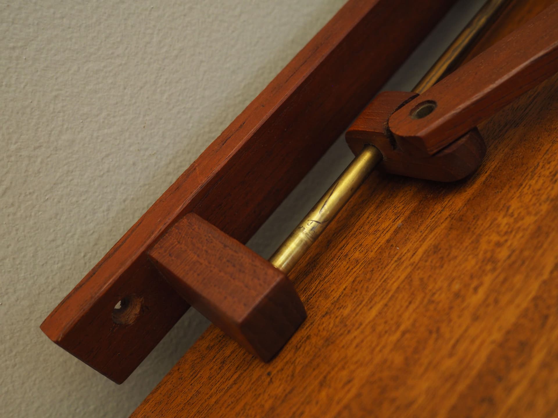 Tekowy kinkiet ścienny, dla Lyfa, Dania, lata 70. - 77199