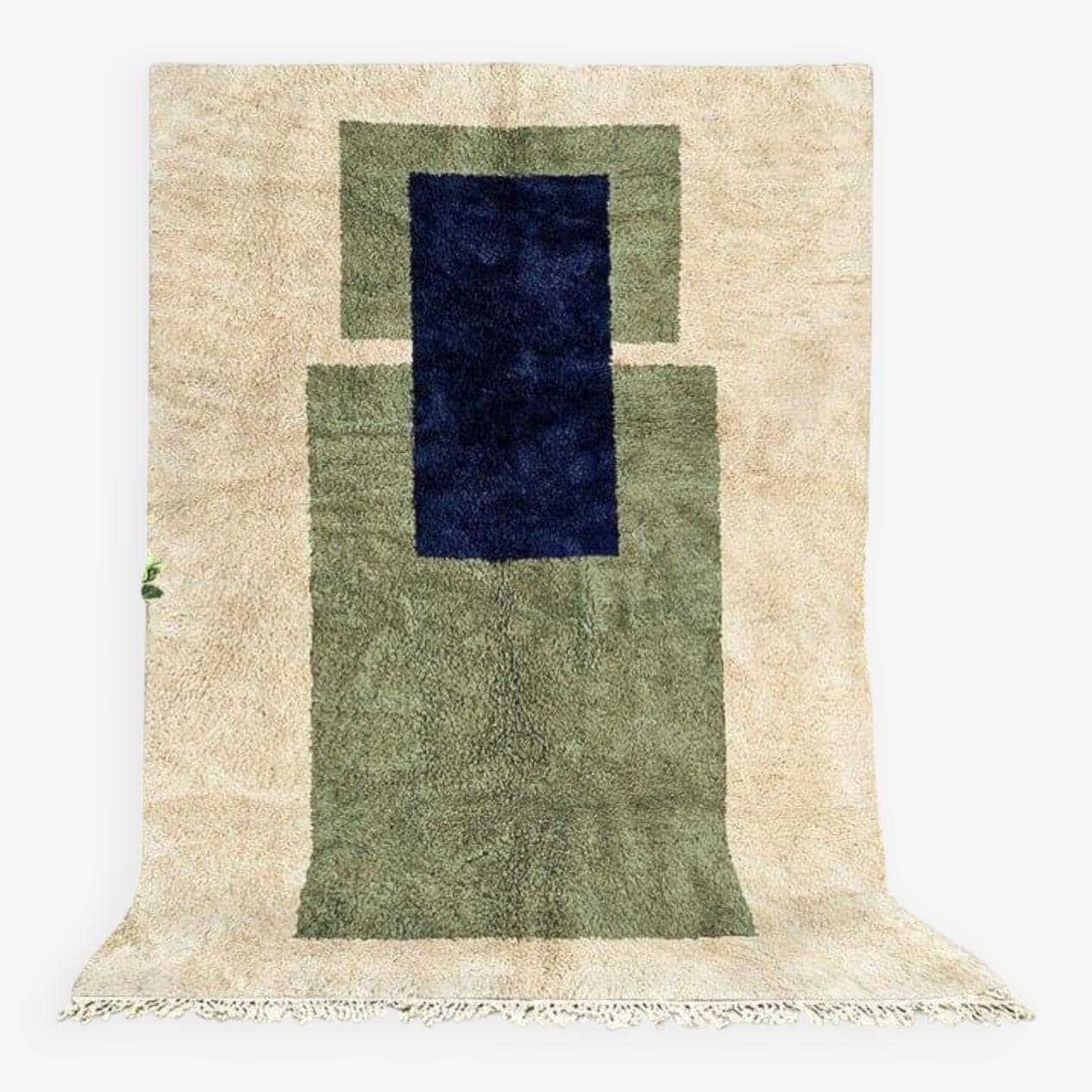 Ręcznie tkany dywan 150x250 cm, wełna, multikolor, Maroko