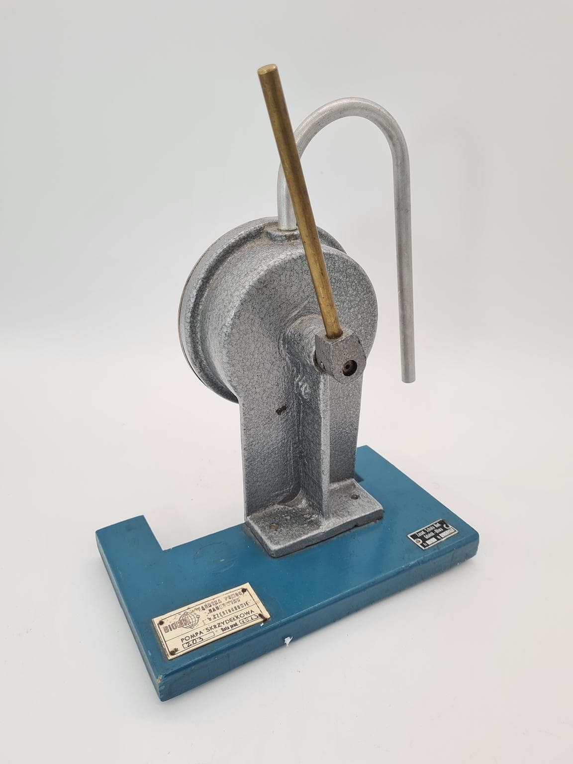 Model starej szkoły technicznej z 1973 roku, pompa łopatkowa, Polska - 208359