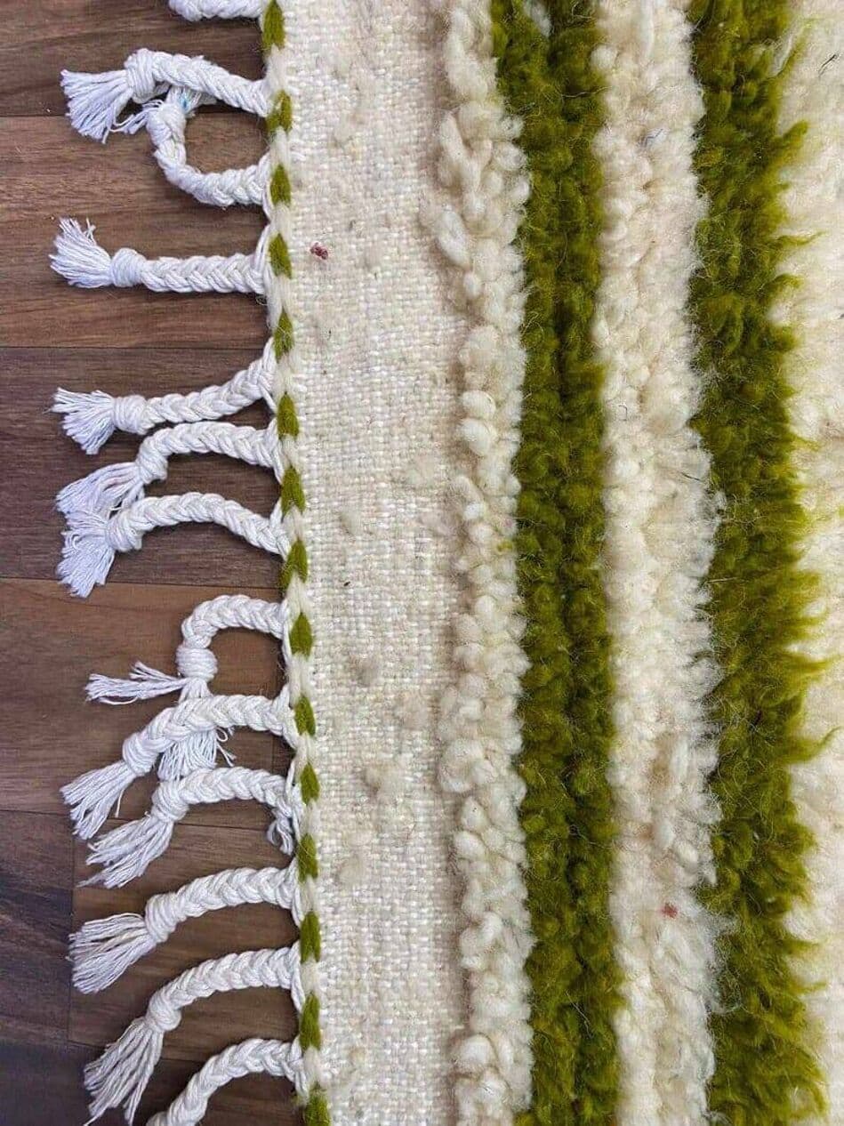 Ręcznie tkany dywan 150x250 cm, wełna, multikolor, Maroko - 208973