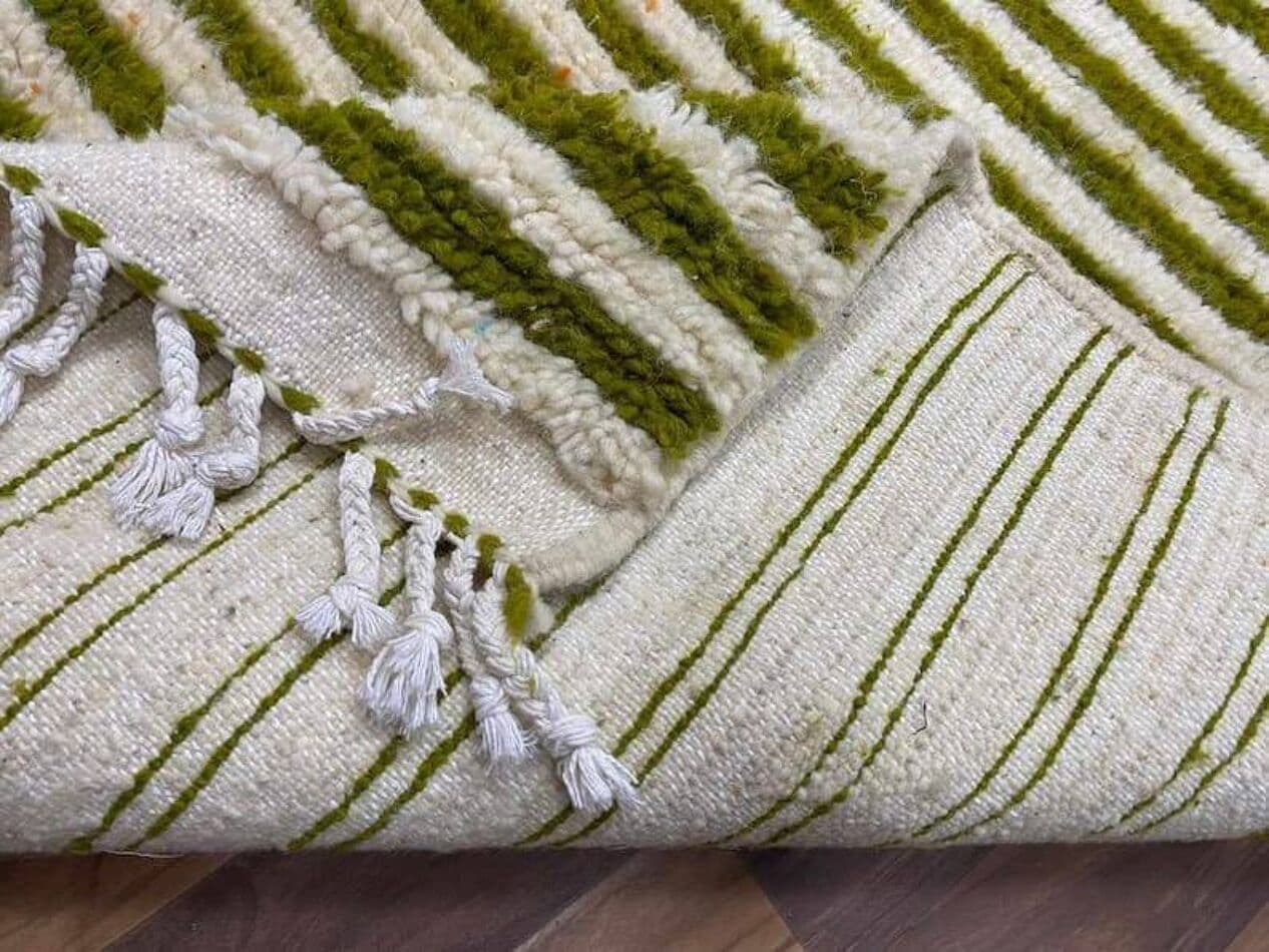 Ręcznie tkany dywan 150x250 cm, wełna, multikolor, Maroko - 208972