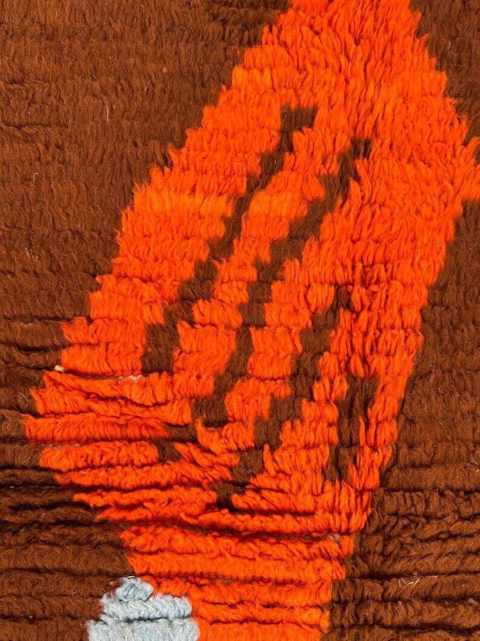 Ręcznie tkany dywan 140x260 cm, wełna, multikolor, Maroko - 208928