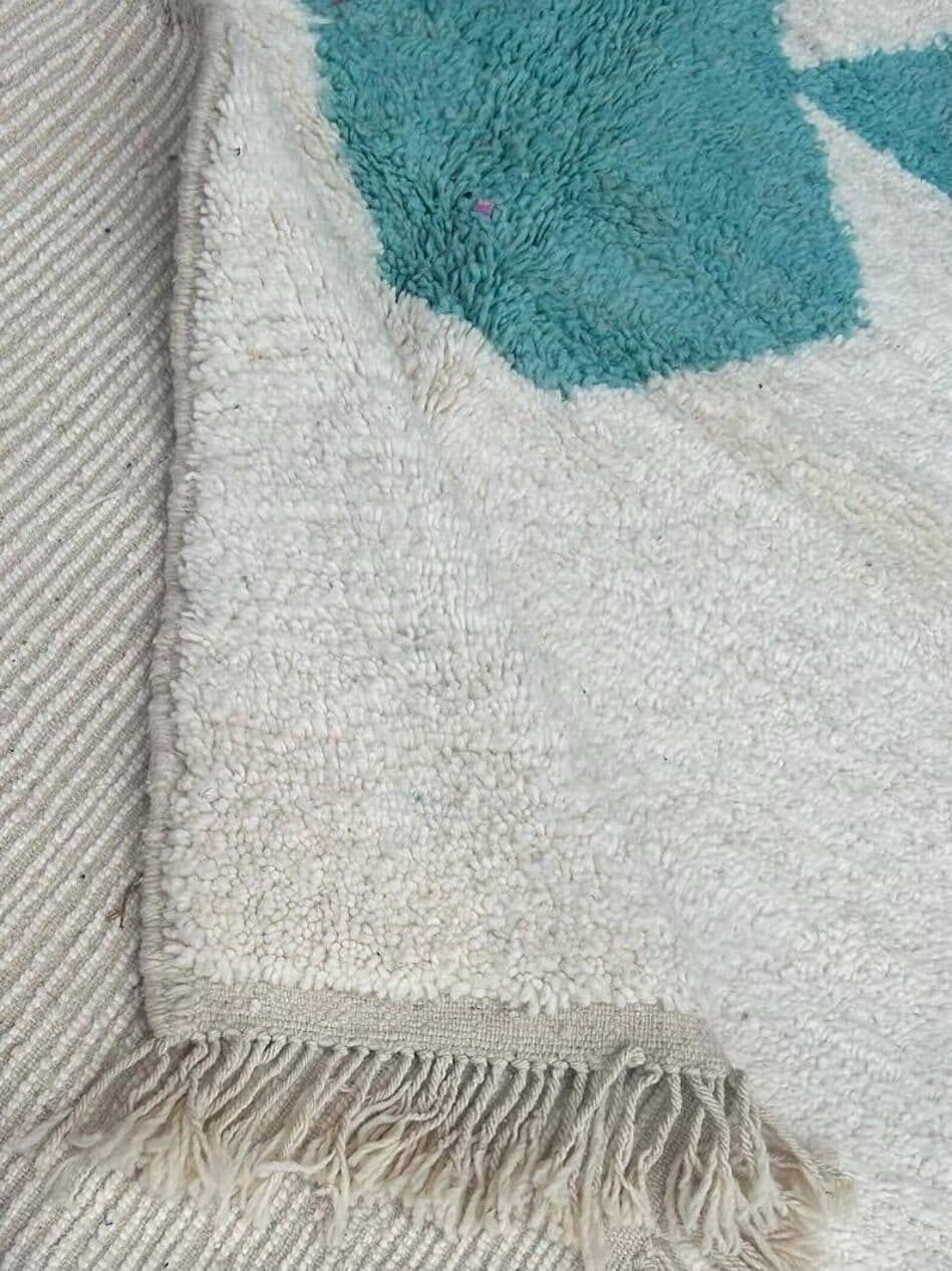 Ręcznie tkany dywan 200x300 cm, wełna, multikolor, Maroko - 208885