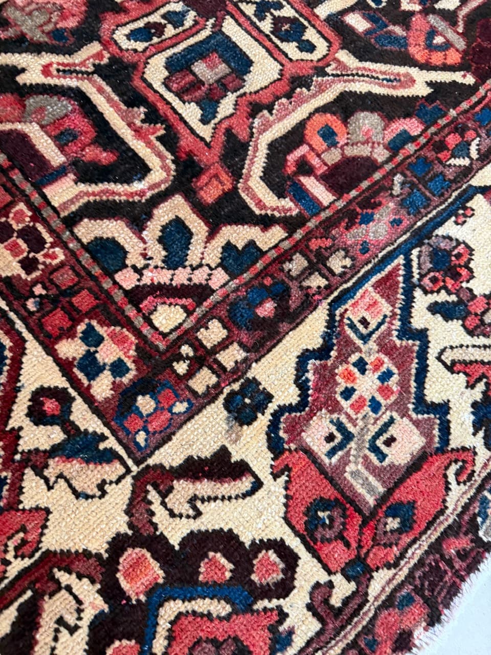 Dywan perski Bahtiari 380x300 cm, multikolor, wełna, Iran - 208416