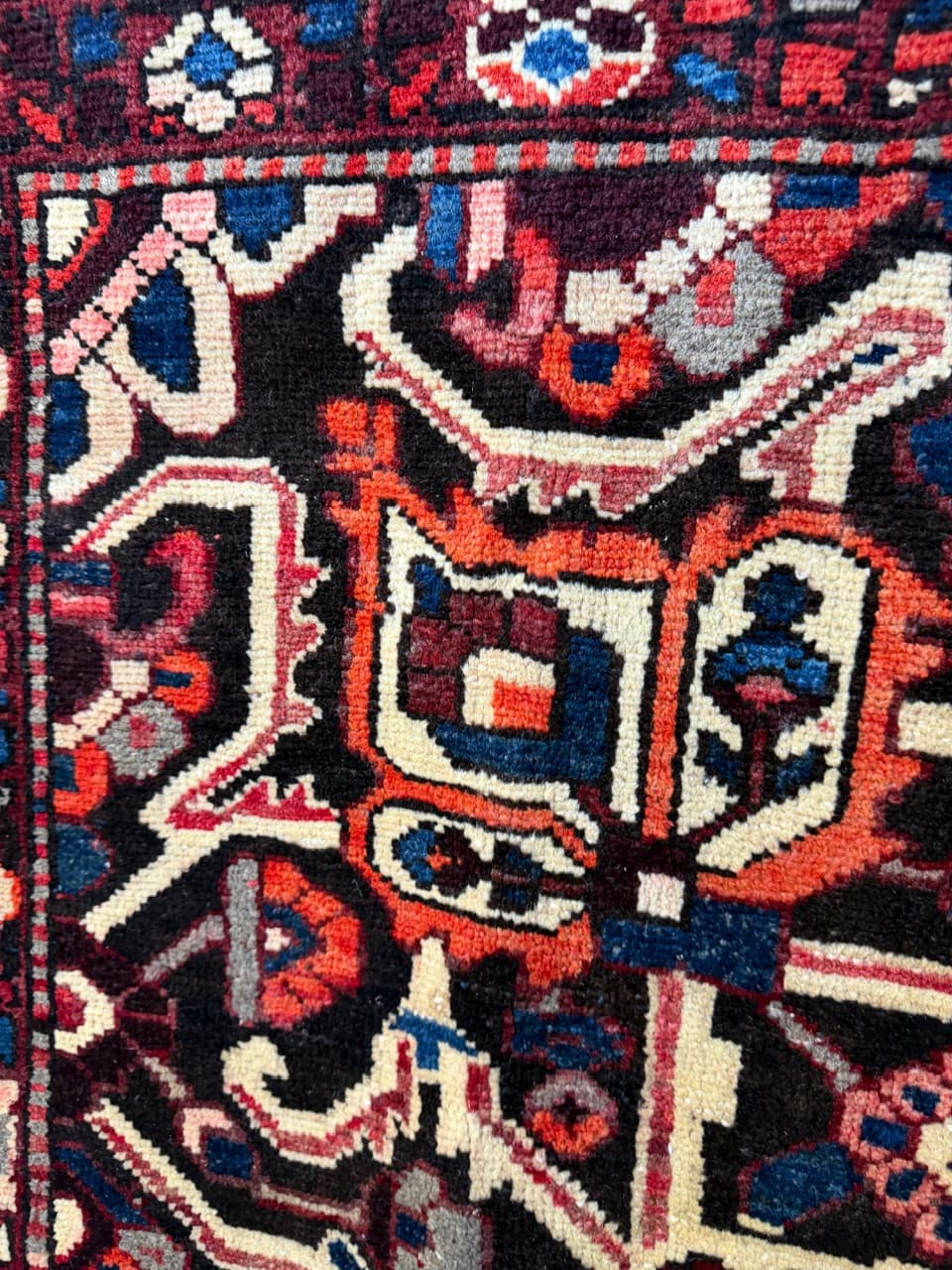 Dywan perski Bahtiari 380x300 cm, multikolor, wełna, Iran - 208412