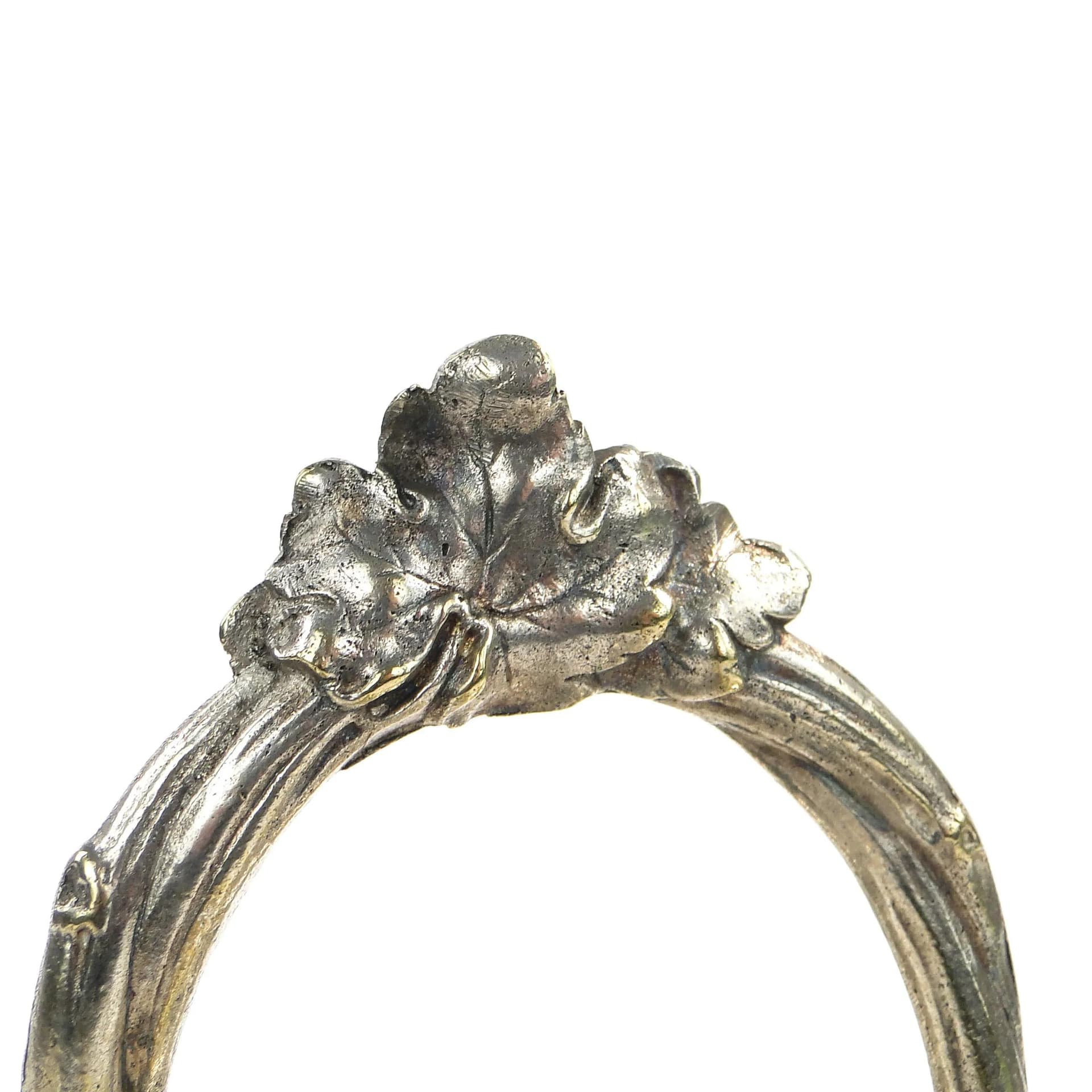 Art Nouveau Three-Part Centerpiece, silver brass, Albrecht Kohler, Austria, early 20th c. - 15146