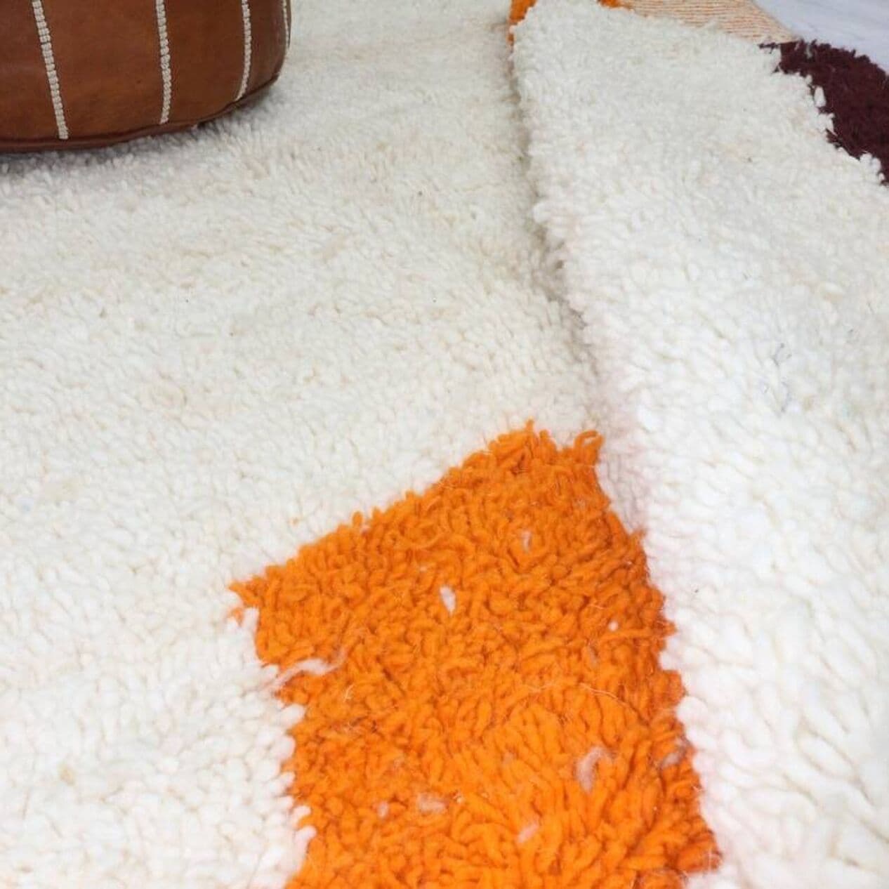 Ręcznie tkany dywan 200x300 cm, wełna, multikolor, Maroko - 208660