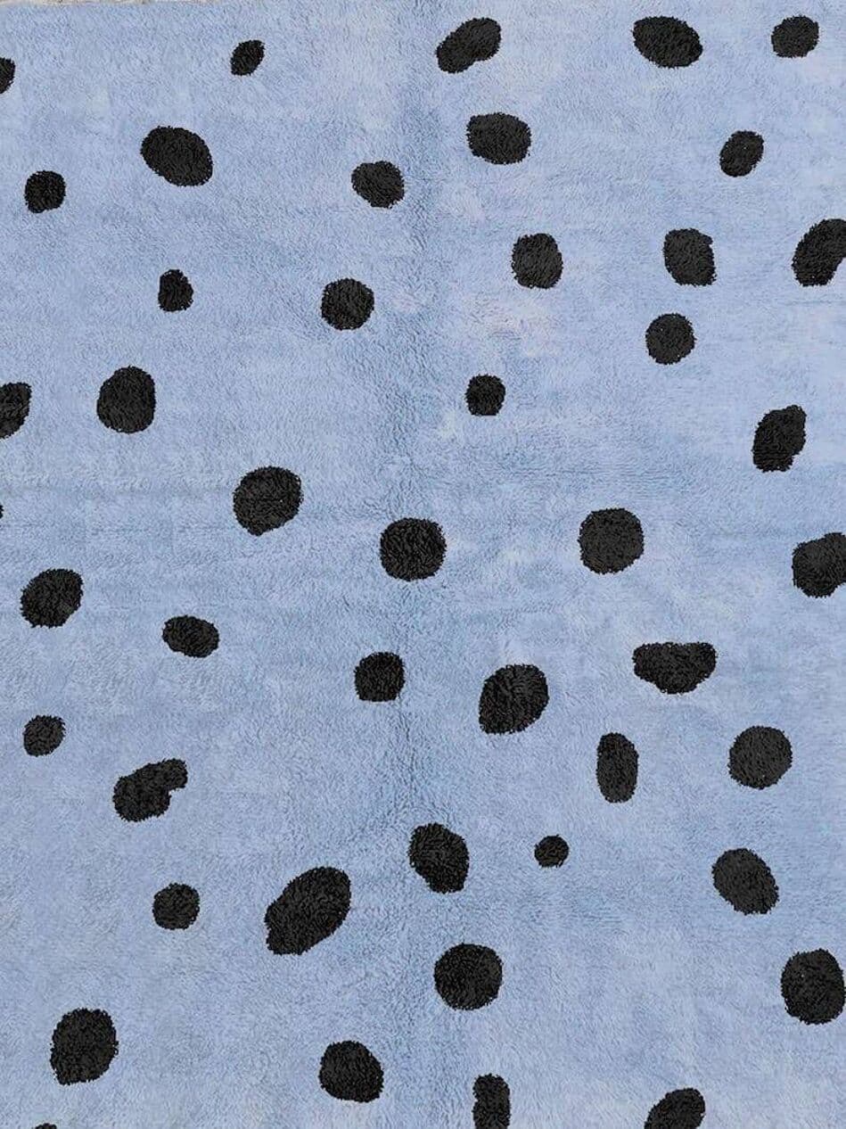 Ręcznie tkany dywan 200x300 cm, wełna, multikolor, Maroko - 209568