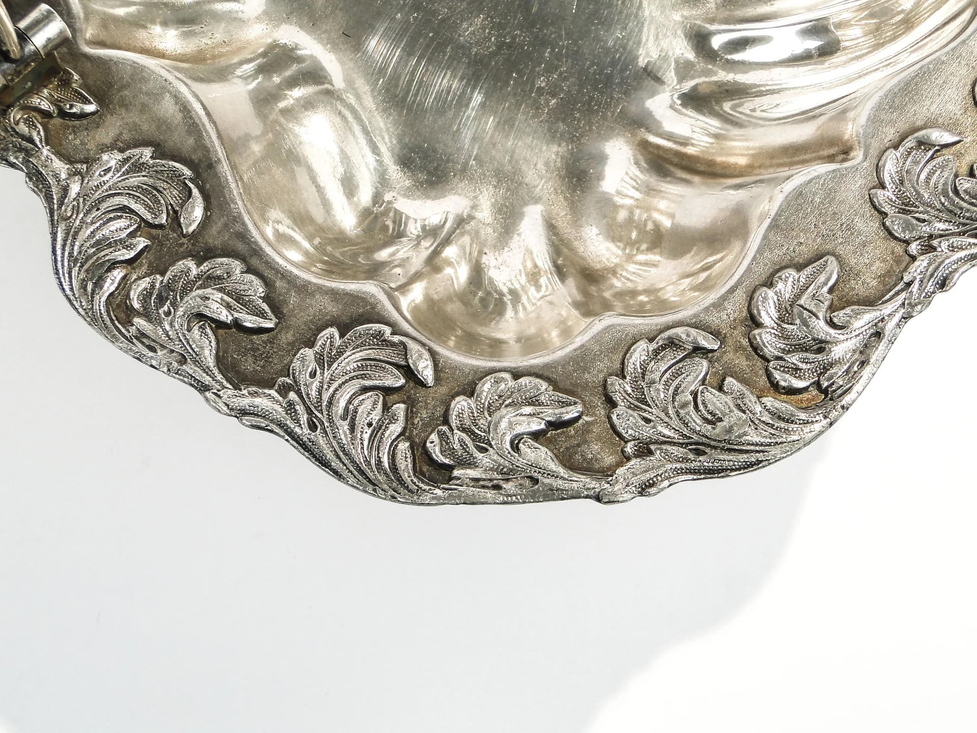 Fruit basket, Rococo Revival, silver-plated copper, Fraget, Poland, 19th c. - 15123