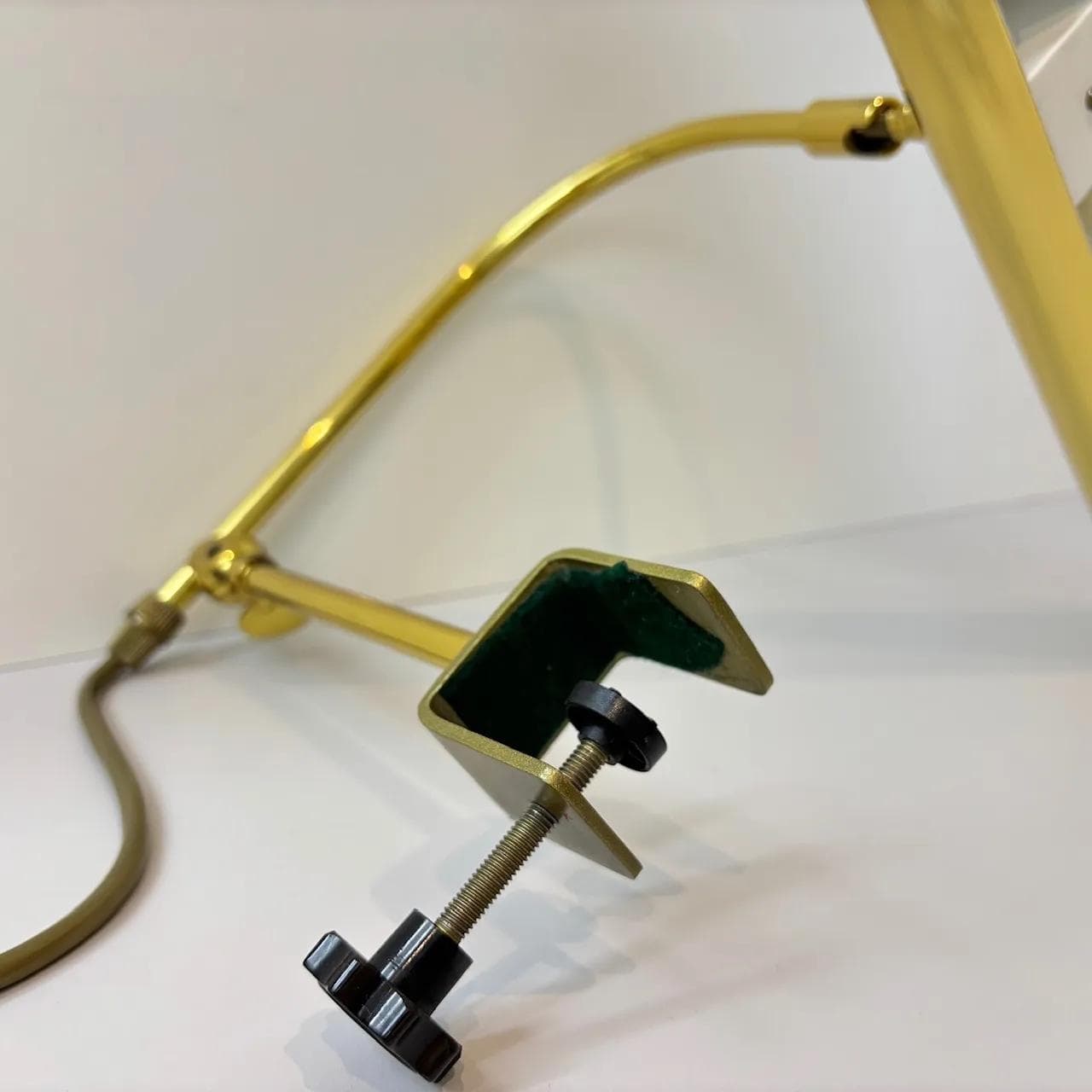 Kinkiet N-Licht, złoty, mosiądz, Niemcy, lata 70. - 15323