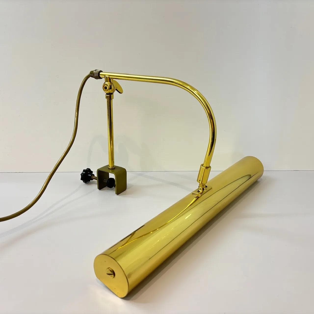 Kinkiet N-Licht, złoty, mosiądz, Niemcy, lata 70. - 15321