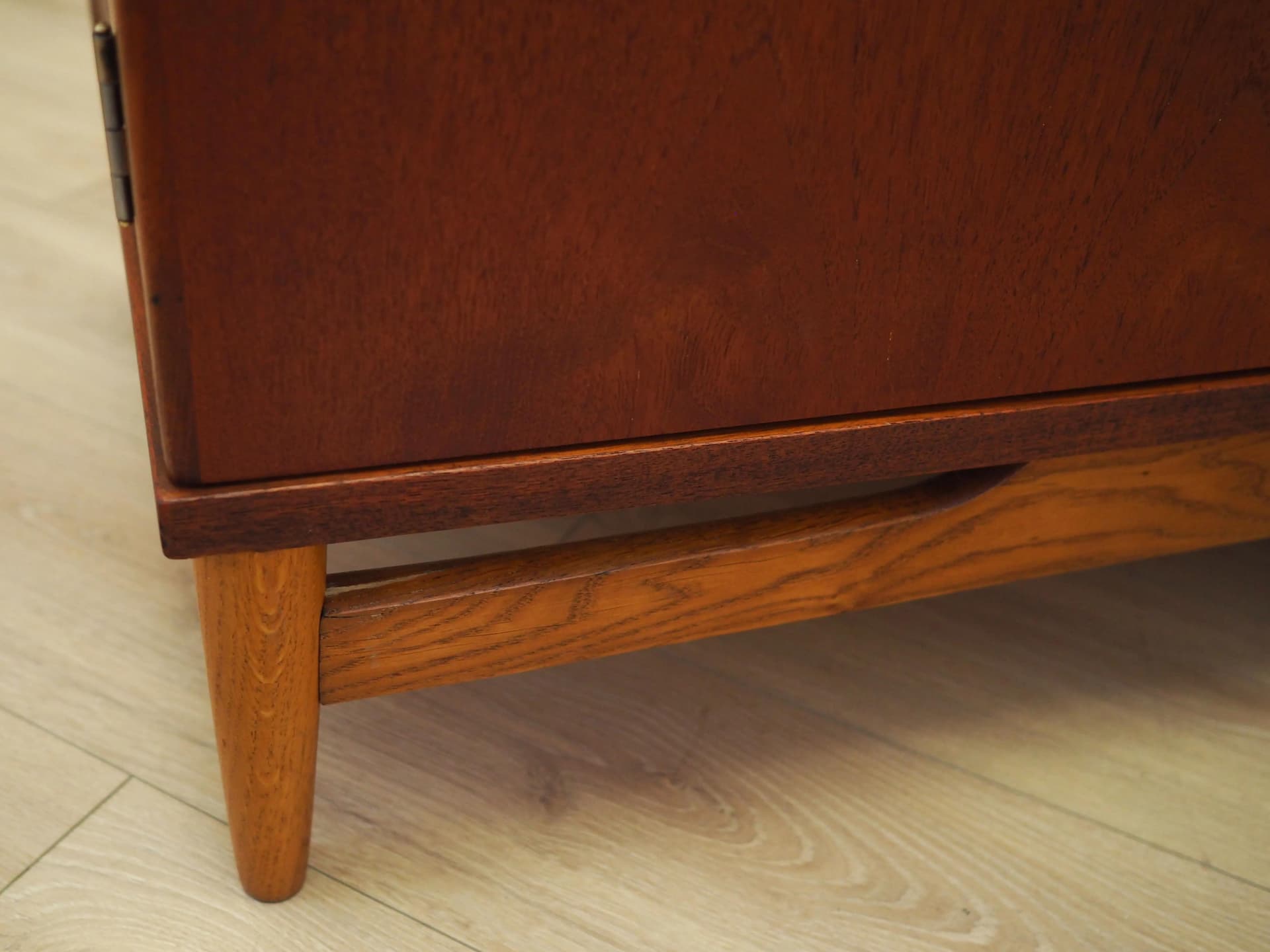 Wardrobe, orange teak, Denmark, 1960s. - 15205