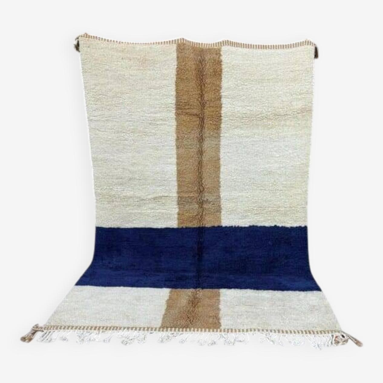 Ręcznie tkany dywan 150x250 cm, wełna, multikolor, Maroko - 209898