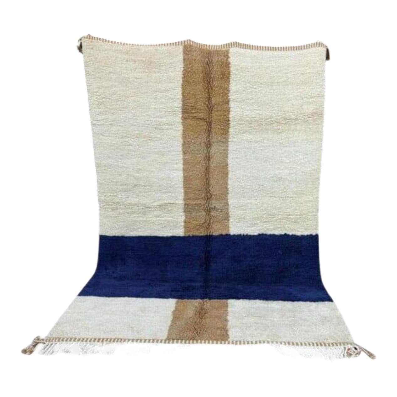 Ręcznie tkany dywan 150x250 cm, wełna, multikolor, Maroko