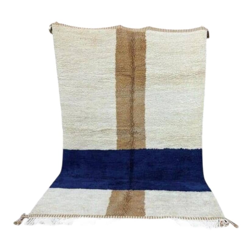 Ręcznie tkany dywan 150x250 cm, wełna, multikolor, Maroko