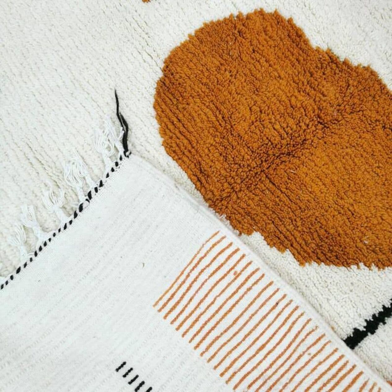 Ręcznie tkany dywan 150x250 cm, wełna, multikolor, Maroko - 209780